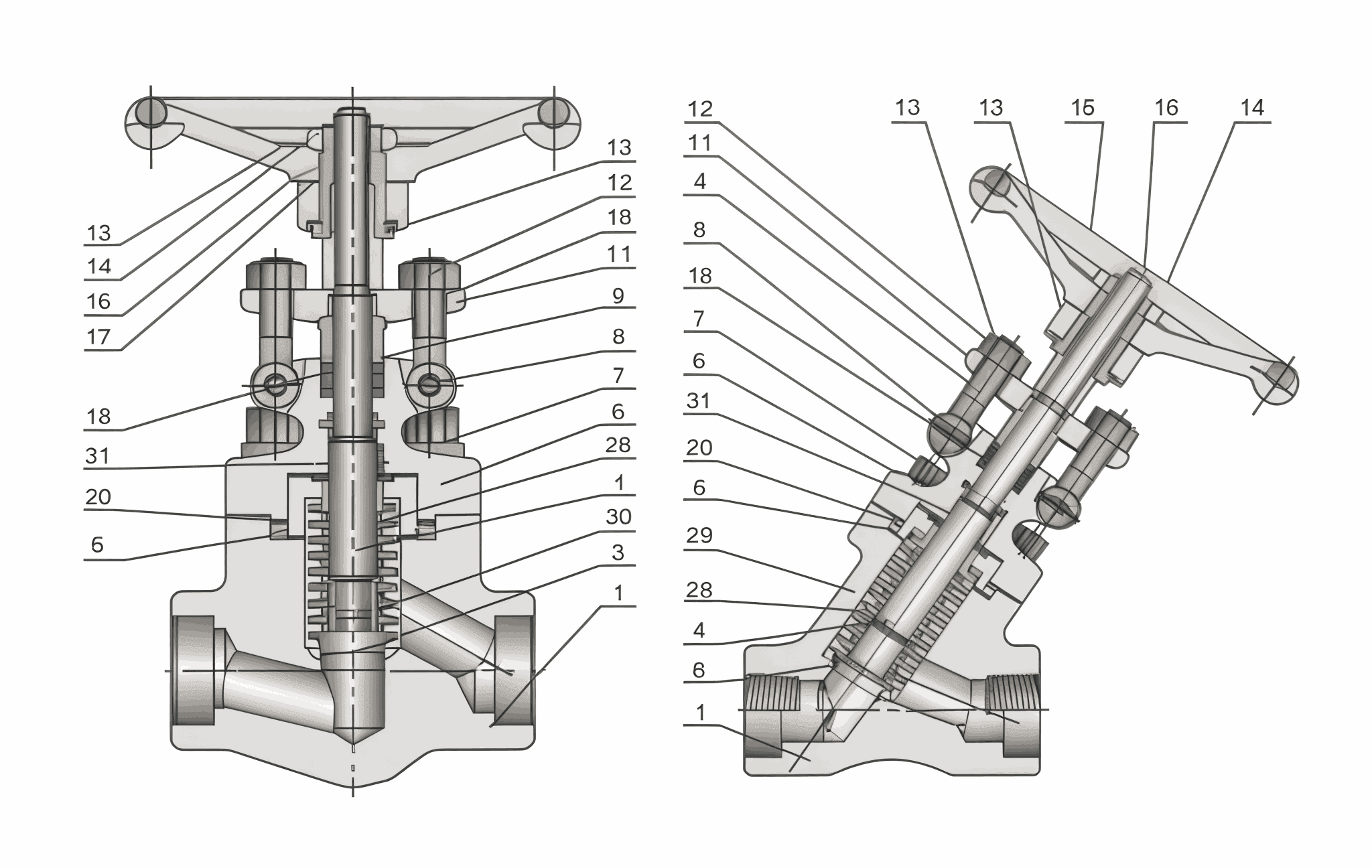 Threaded Valve